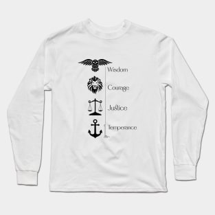 Stoic Principles Long Sleeve T-Shirt